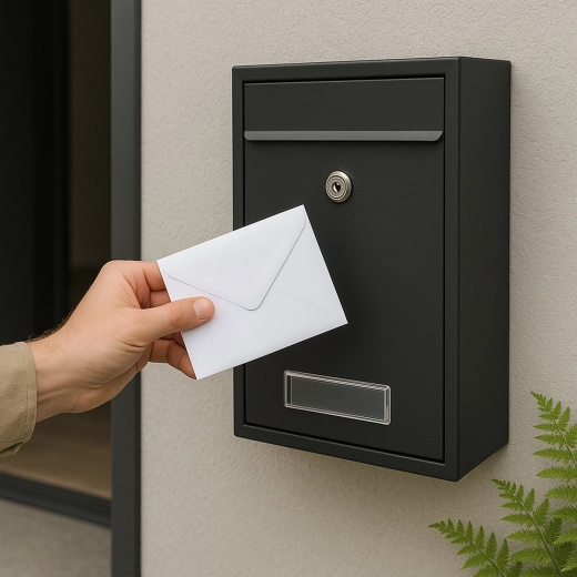 Kaetud postitusava kaitseb kirju ilmastiku eest