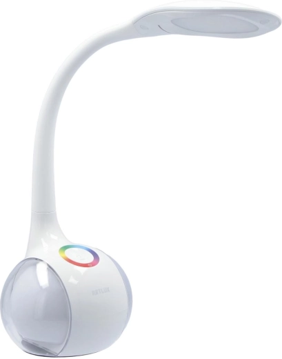 RETLUXi RGB-taustvalgustusega LED-laualamp