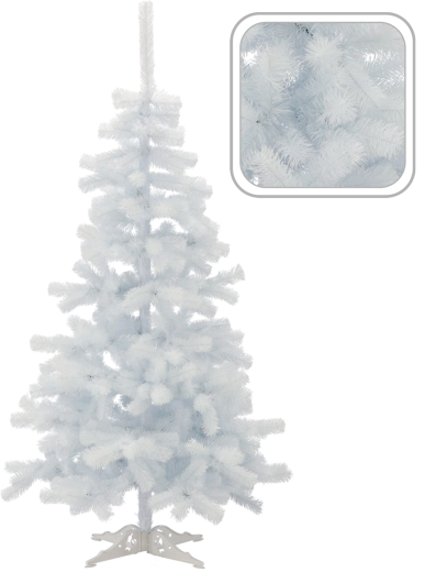 Artificial White Fir Christmas Tree 200 cm