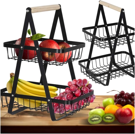 Kaks tasandit rohkematele puuviljadele väiksemal pinnal