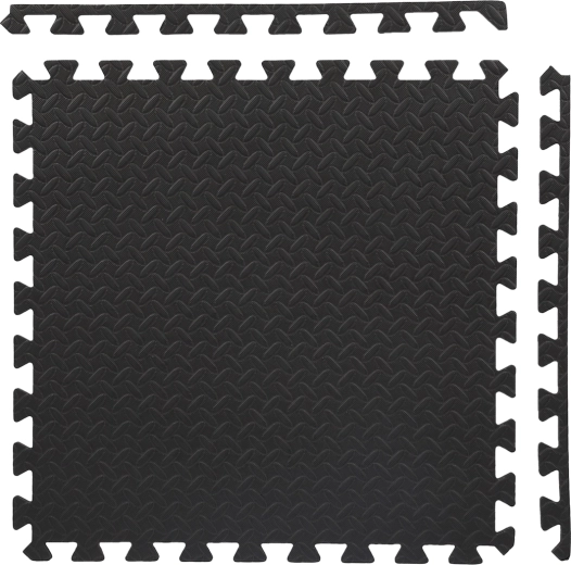 Kaitsev pusle-põrand EVA-vahust HMS MP12, 120 × 120 cm, 12 mm