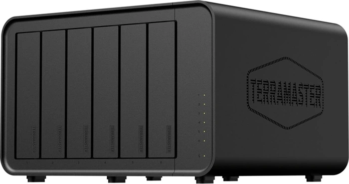TerraMaster F6-424 NAS-server 6 kettale