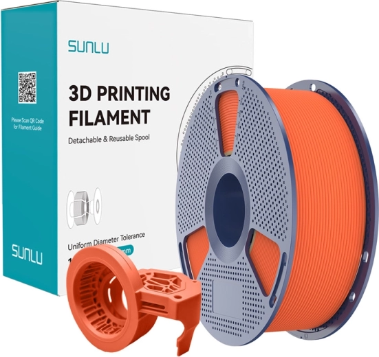 Sunlu High-Speed Matte PETG Filament – Orange