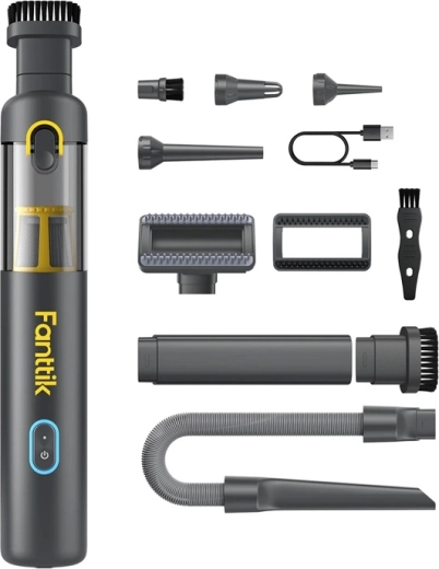 FANTTIK V8 Apex cordless handheld car vacuum cleaner, grey