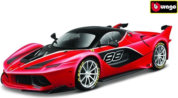 Bburago metallist automudel 1:18 Ferrari FXX K punane
