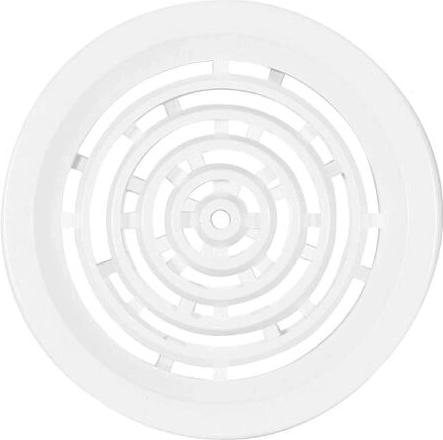 Plastist ventilatsioonirest 50 mm – 4 tk – Valge