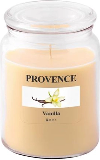 Lõhnaküünal klaasis PROVENCE vanill 95 tundi