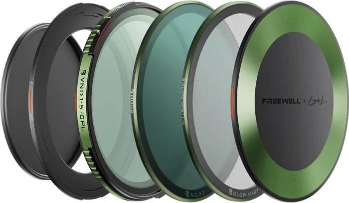 Freewell Brandon Li 72 mm ND/CPL-muutuvfiltrite komplekt