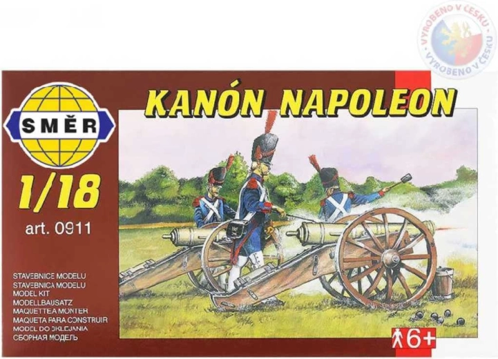 Směr mudel kahur Napoleon 1:18 (plastikust kokkupandav mudel)