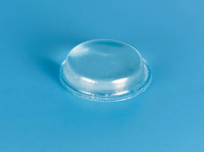 Isekleepuv läbipaistev silindriline põrkepehmendi 12,7 × 3,5 mm (5 tk)