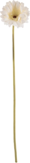 Kunstlill gerbera valge 61 cm