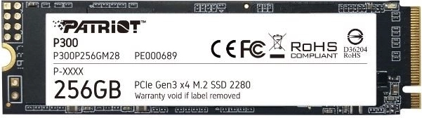 SSD-ketas P300 256GB M.2 PCIe