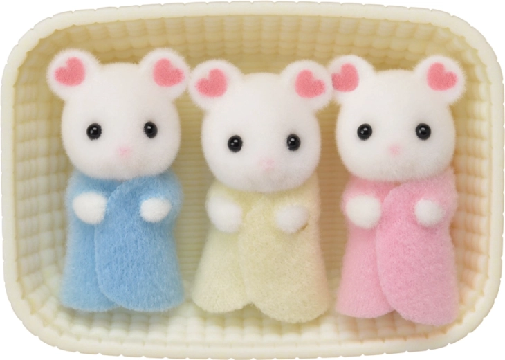 Baby Marshmallow hiirte kolmikud