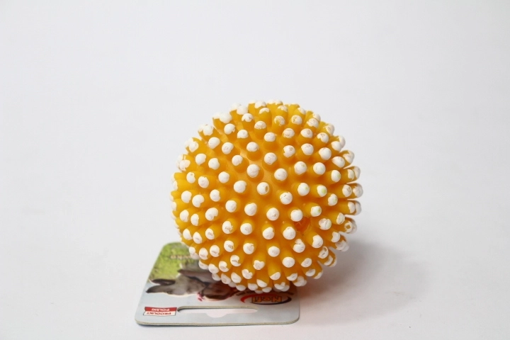 Squeaky Ball with Nubs for Dogs, 8.1 cm