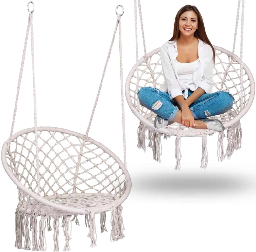 Boho stiilis ripp-tool beež