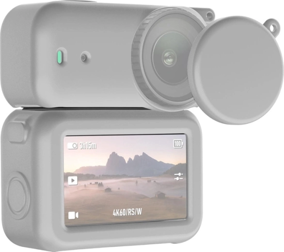 Puluz silikoonist kaitseümbris DJI Osmo Nano jaoks – hall