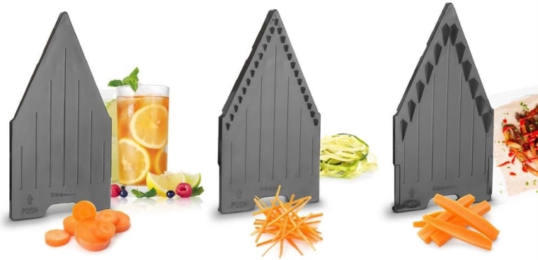 3 vahetatavat sisutükki viilude ja julienne’i jaoks