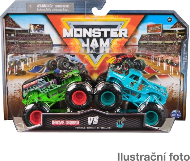 Monster Jami metallist monsterveokid 1:64, 2 tk