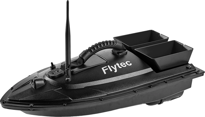 Two independent hoppers for precise baiting