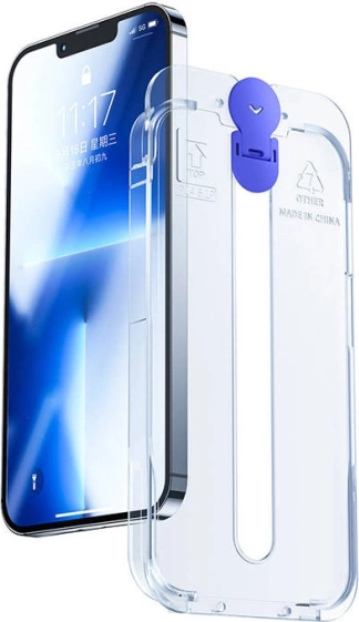 Täispinnaline karastatud klaas JOYROOM iPhone 14 Plus 6,7" jaoks