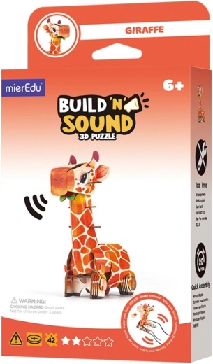 3D pusle MierEdu „Ehita ja kuula“ – kaelkirjak
