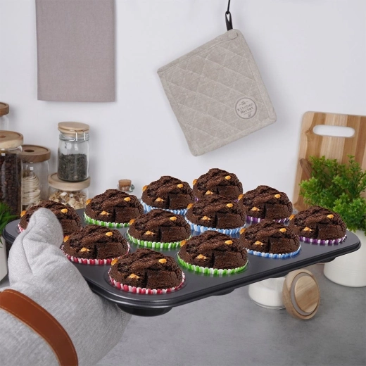 12 muffini küpsetamine korraga
