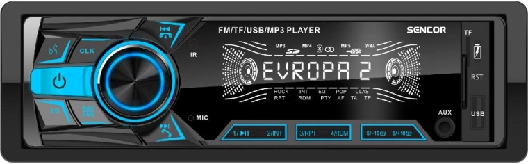 Sencor SCT 5060BMR 2DIN autoraadio puuteekraaniga