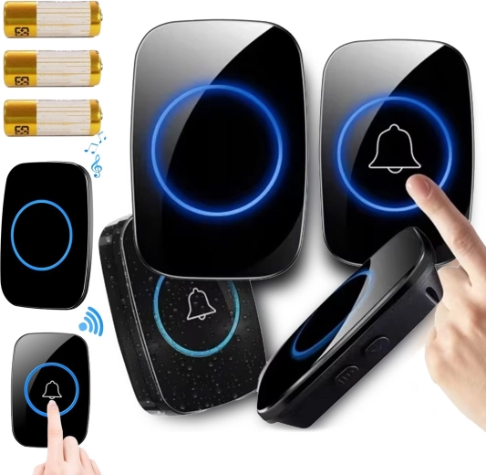 Renew Force Wireless Doorbell with a Range of up to 300 m