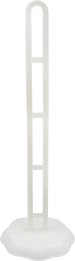 Plastist tualettpaberihoidja, 47 cm, valge