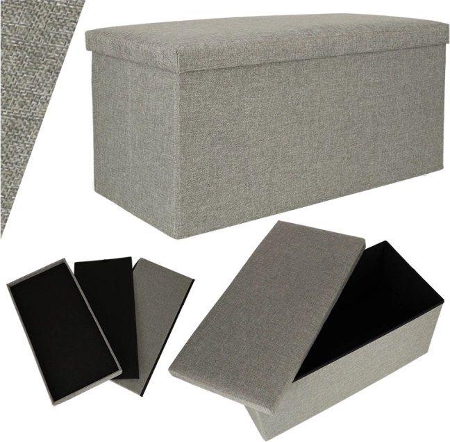 Hall kokkupandav panipaigaga tumbapink 76x38x38 cm