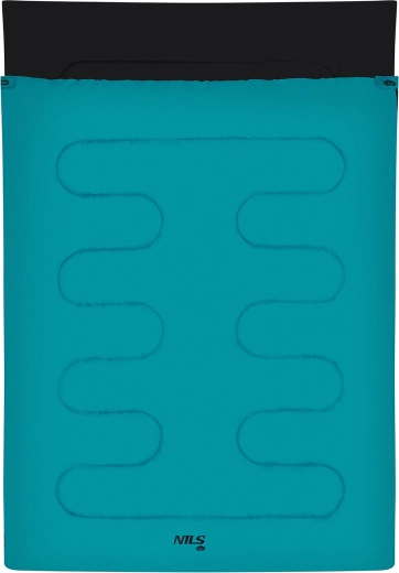Double blanket sleeping bag NILS Camp blue