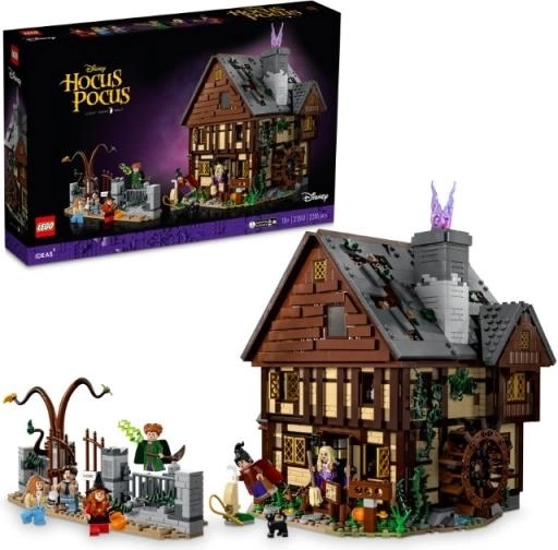 LEGO Ideas Disney Hokus pokus: Sandersoni õdede suvila
