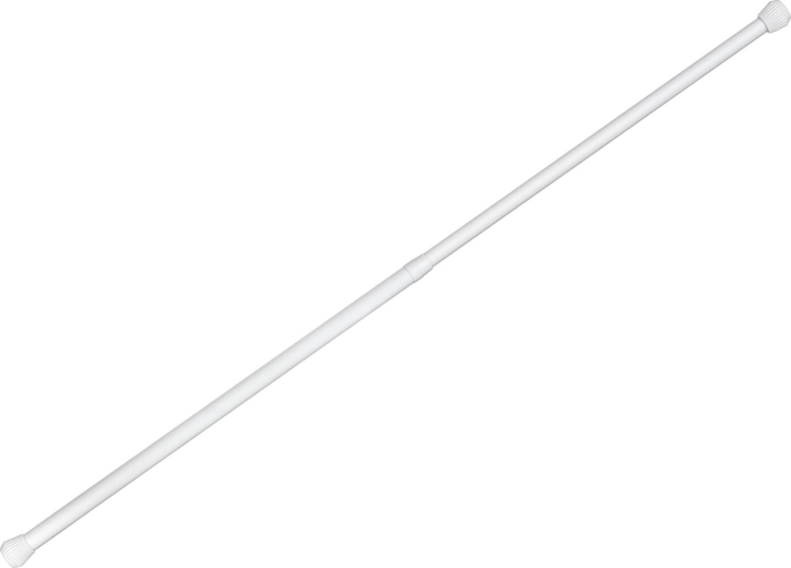 Teleskoopiline pingutusvarras 70–120 cm, alumiinium, valge - 1 tk