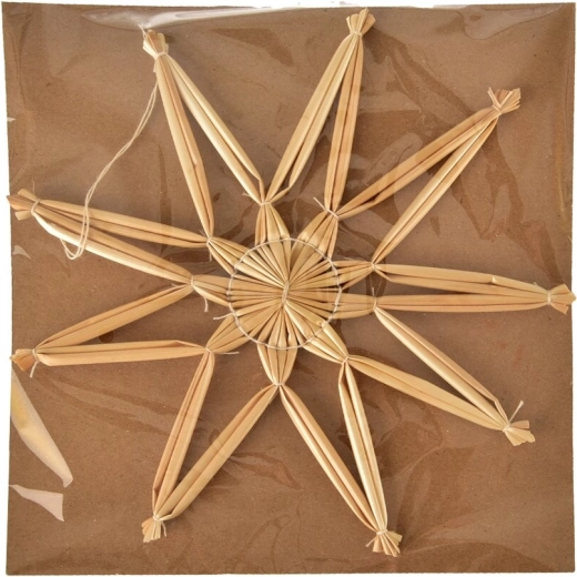 Õlgedest kaunistuselement 20 cm