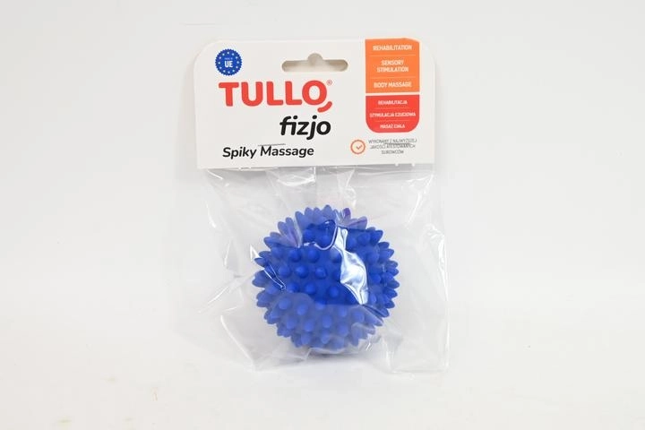 Fizjo taastusravi massaažipall ogadega, 6,6 cm, sinine