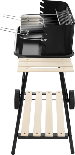 Reguleeritav kroomitud grillrest