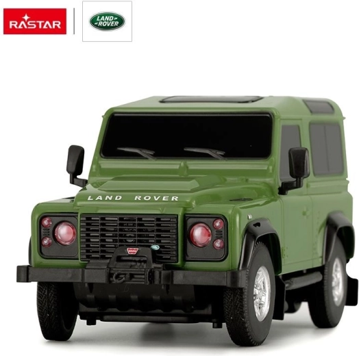Kaugjuhitav Land Rover Defender R/C mõõtkavas 1:24 – Roheline