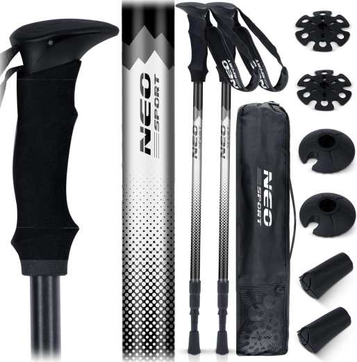 Matkakepid Neo-Sport NS-381 antishock-süsteemiga 65–135 cm