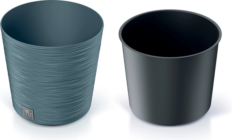Lillepott Furu Round 25 cm skandinaavia sinine