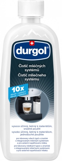 Durgol piimasüsteemi puhastusvahend kõikidele kohvimasinatele ja piimavahustajatele 500 ml