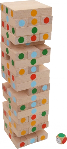 Miktoysi täpiline ebakindel torn pöögipuust