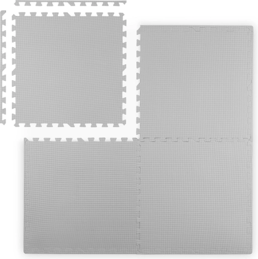 Vahtplastist puslematt Ricokids 120 × 120 cm – Hall