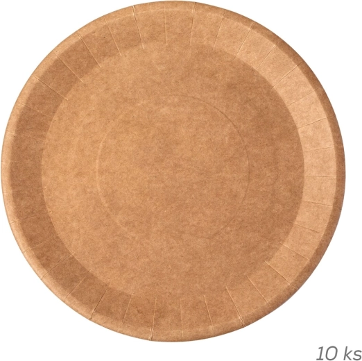 Paberist lame taldrik NATURE 22,5 cm (10 tk)