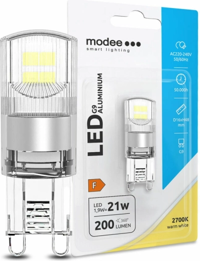 LED-lamp G9 Modee 1,9 W soe valge