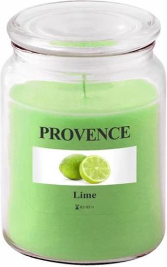 Lõhnaküünal klaasis Provence, laim, 95 tundi