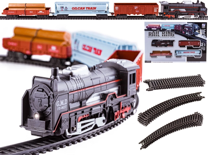 Rail Kingi rongirada – auruvedur ja 3 vagunit