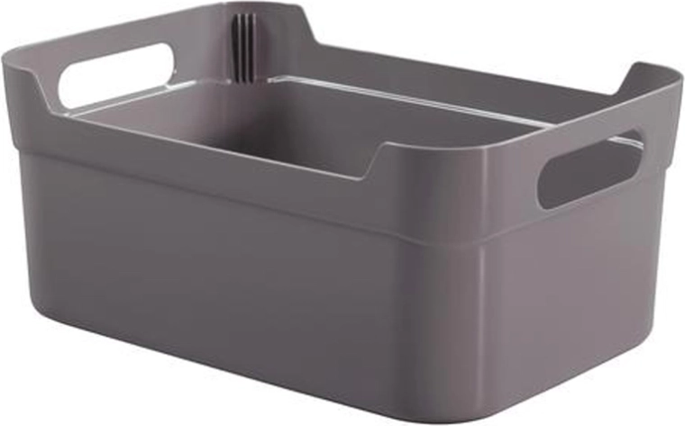 Plastist hoiukorv HEIDRUN 24 × 17 × 10 cm, värvide segu