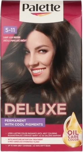 Palette Deluxe 5-11 hele tuhkpruun juuksevärv 50 ml