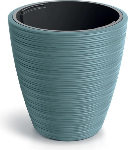 Lillepott VENA ROUND sisuga, skandinaavia sinine 19,8 cm