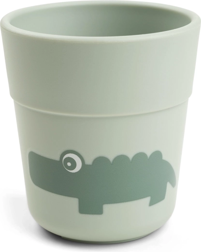 Done by Deer small kids’ cup Foodie Croco green